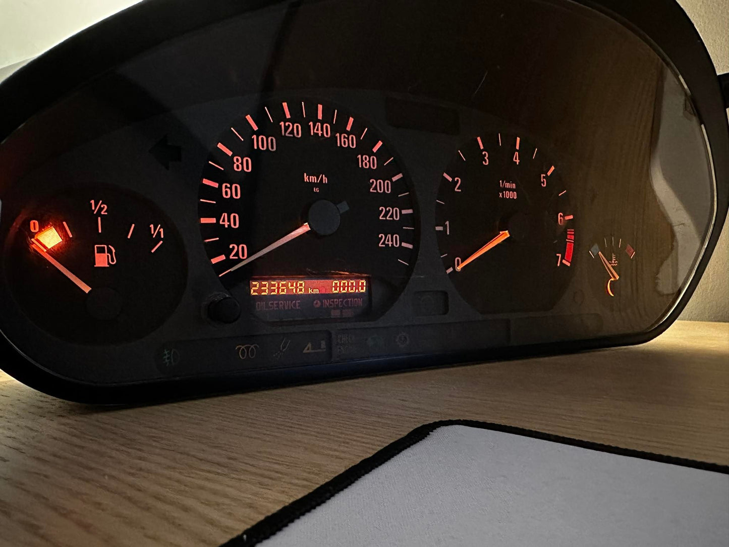 Licznik simracingowy BMW E36 Podstawowy-V1