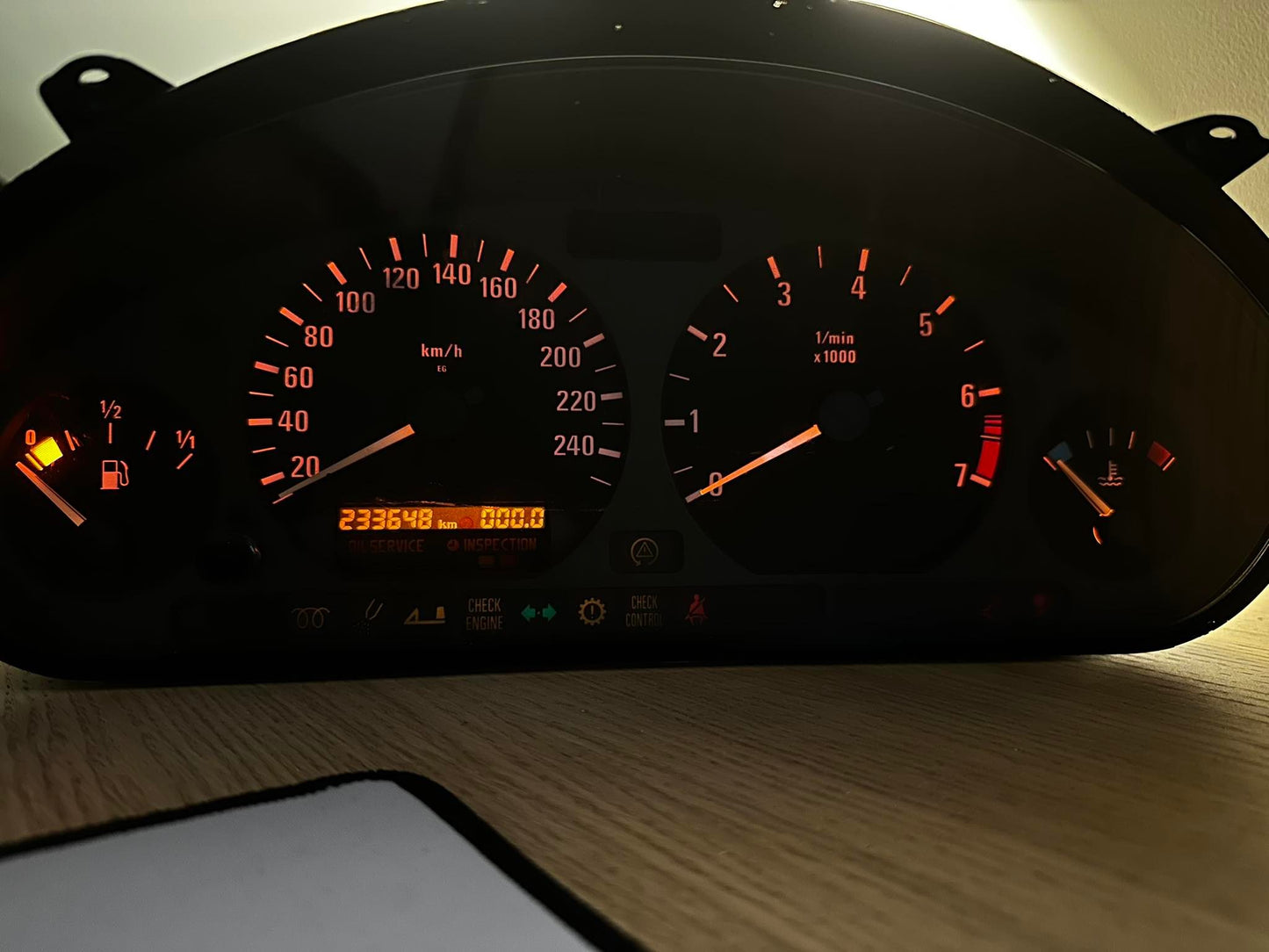 Licznik simracingowy BMW E36 Podstawowy-V1