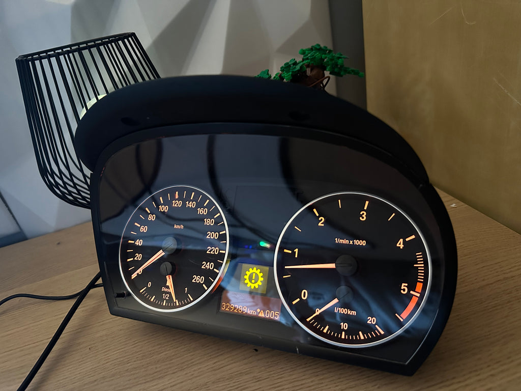 BMW E90 Simracing-Zähler