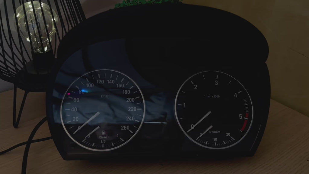 BMW E90 Simracing-Zähler